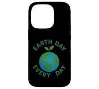 Green Earth Every Day Environmental Awareness Message Case for iPhone 14 Pro