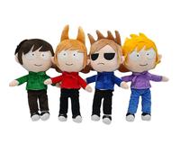 (Green) Eddsworld Plush Doll, Edd Tord Matt Tom Stuffed Toy