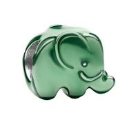 Green Elephant Mini Charm