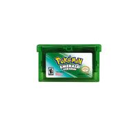 (Green-EMERAL VERSION) Pokemon Ruby Games GB GBC GBM GBA SP Game Boy Advance for NINTENDO