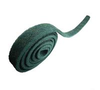 Green Emery Scouring Pad Roll 5.8M, Nylon Abrasive Cleaning Strip for Kitchen Sink Stove Floor, Rust Removal & Polishing, Cut to Size(7 cm x 5.8 meters)