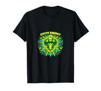 Green Energy Plant Power Nature Inspired Concept Art T-Shirt