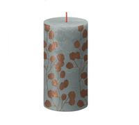 Bolsius Green Eucalyptus Pillar Candle - Unscented - Green Eucalyptus