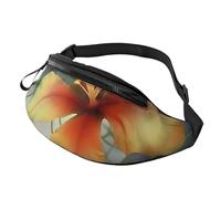 Green Eucalyptus Leaves Fanny Pack for Men Women, Waterproof Sports Waist Bag Fashion Belt Bag Crossbody Bags Hip Bum Bag with Adjustable Strap Large Sling Bag Purse for Travel Hiking