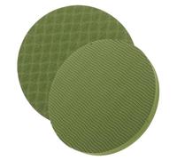 Green Eva Yoga Knee Pad Cushions Pair for Comfortable Kneeling