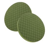 Green EVA Yoga Kneeling Pad Cushion for Knee and Comfort | Reusable Lightweight Design, Reduces Knee Discomfort, Indoor Practice Use, Portable Single Piece, Non Fading