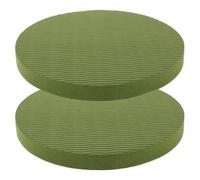 Green Eva Yoga Kneeling Pad Cushion Pair for Exercise