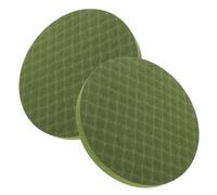 Green Eva Yoga Support Pads Pair for Kneeling and Balance