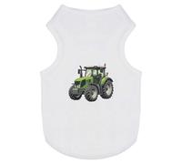 'Green Farm Tractor' Pet Dog/Cat T-Shirt (PT00145536)