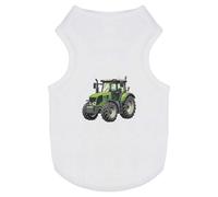'Green Farm Tractor' Pet Dog/Cat T-Shirt (PT00145538)