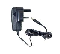 Green Feathers 12V 1000mA GB Mains Power Supply with 2.1mm Connector, 3m Lead - Black Green Feathers Black