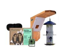 Green Feathers Bird Box Camera HD with WiFi Connection 3rd Gen - GB Green Feathers Multicolor