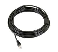 Green Feathers Pre-Cut 10m Cat5E UTP Outdoor Ethernet Network Cable - Black Green Feathers Black