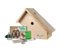 Green Feathers Wifi Full Hd Camera And Side View Bird Box Complete Pack