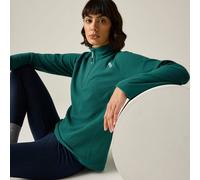 Green female 12 Regatta Women's Montes Half-Zip Fleece Green, Size: 12