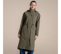 Green female 14 Craghoppers Women's Waterproof National Trust Saxifrage Jacket Green, Size: 14