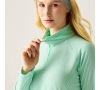 Regatta Women's Montes' Lightweight Half Zip Fleece in Light Green | Size: 16 Regatta Light Green 16