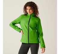 Green female 18 Regatta Professional Women's Ablaze Printable Softshell Jacket Green, Size: 18