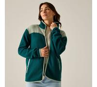 Regatta Frankie Borg Full Zip Fleece Green 44 Woman