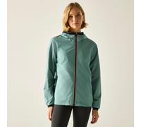 Green female 8 Regatta Women's Waterproof Bendria Shell Jacket Green, Size: 8