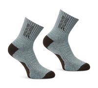 Green female UK 3-5 Regatta Women's 2 Pack Bamboo Sock Green, Size: UK 3-5