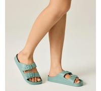 Green female UK 3 Regatta Women's Brooklyn Double Strap Sandals Green, Size: UK 3