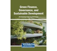 Green Finance, Governance, and Sustainable Development