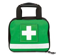 Green First Aid Bag for Workplace First Aid Supplies Empty