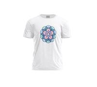 Green Fish, Digitally Printed Men's Basic T-Shirt,%100 Cotton, White, Casual, Men's Tops, Size: L, White, L