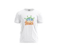 Green Fish, Digitally Printed Men's Basic T-Shirt,%100 Cotton, White, Casual, Men's Tops, Size: L, White, L