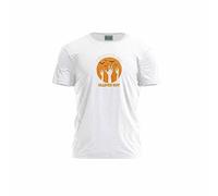 Green Fish, Digitally Printed Men's Basic T-Shirt,%100 Cotton, White, Casual, Men's Tops, Size: S, White, S