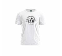 Green Fish, Digitally Printed Men's Basic T-Shirt,%100 Cotton, White, Casual, Men's Tops, Size: XL, White, XL