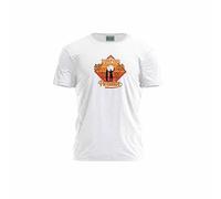 Green Fish, Digitally Printed Men's Basic T-Shirt,%100 Cotton, White, Casual, Men's Tops, Size: XL, White, XL