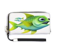 Green Fish Fashion Shopping Tote Bag,Designer Shoulder Handbags,Womens Purse Handbags,Hobo Bags Cute Storage Bag for Women, Style, 20.0*10.5cm