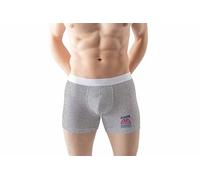 Green Fish Men's FDMBXI-100007 Boxer Briefs, Grey,