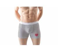 Green Fish Men's FDMBXI-100127 Boxer Briefs, Grey,