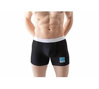 Green Fish Men's FDMBXI-100674 Boxer Briefs, Black, M