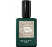 Green Flash Hema & TPO Free Gel Nail Polish - Metallic 15ml (51467)