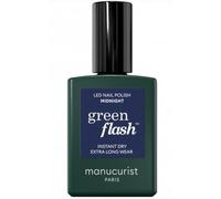 Green Flash Hema & TPO Free Gel Nail Polish - Midnight 15ml (51459)