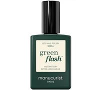 Green Flash Hema & TPO Free Gel Nail Polish - Shell 15ml (51584)