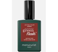 Green Flash Hema & TPO Free Gel Nail Polish - Utopia 15ml (51485)