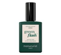 Green Flash Semi-Permanent Nail Polish - 15 ml Cream