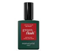 Green Flash Semi-Permanent Nail Polish - 15 ml Red Velvet 15 ml