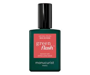 Green Flash Semi-Permanent Nail Polish - 15ml Rosewood one size