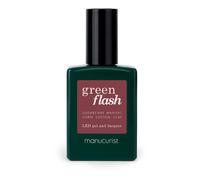 Green Flash Semi-Permanent Nail Polish - 15ml Victoria plum one size