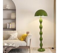 Green Floor Lamp Unique Mushroom Lamp,Tall Lamps for Living Room,Modern Standing Lamp for Bedroom Corner with Foot Switch,59IN Mushroom Floor Lamps Home Decor Lighting Fixture,E26/E27 Bulbs Compatible