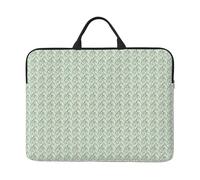 Green Flower. Print Laptop Case Sleeve Notebook Protector Bag For School And Office Travel Business