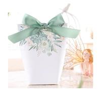 Green Flowers Wedding Favors Candy Boxes Save The Date Box Party Chocolate Box Three Designs 50pcs For Parties