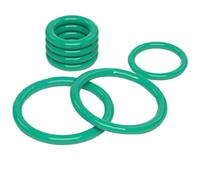 Green Fluorine Rubber O Ring 2.62mm OD 6.48~252.56mm O-Rings Sealing Gasket Washer Oil Resistant