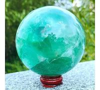 Green Fluorite Ball Quartz Crystal Gemstone Sphere Ornaments (Size : 1000-1100g)